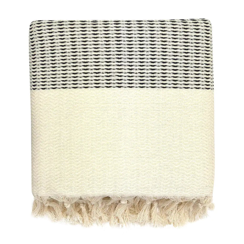 Fair Trade Plush Wavy Turkish Throw 6