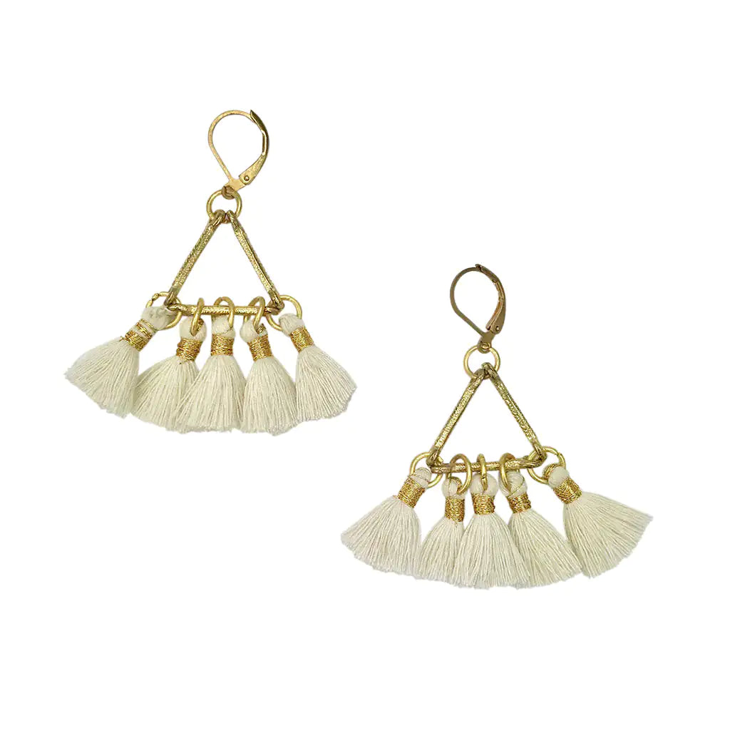 Fair Trade Lola Fan Earrings 5