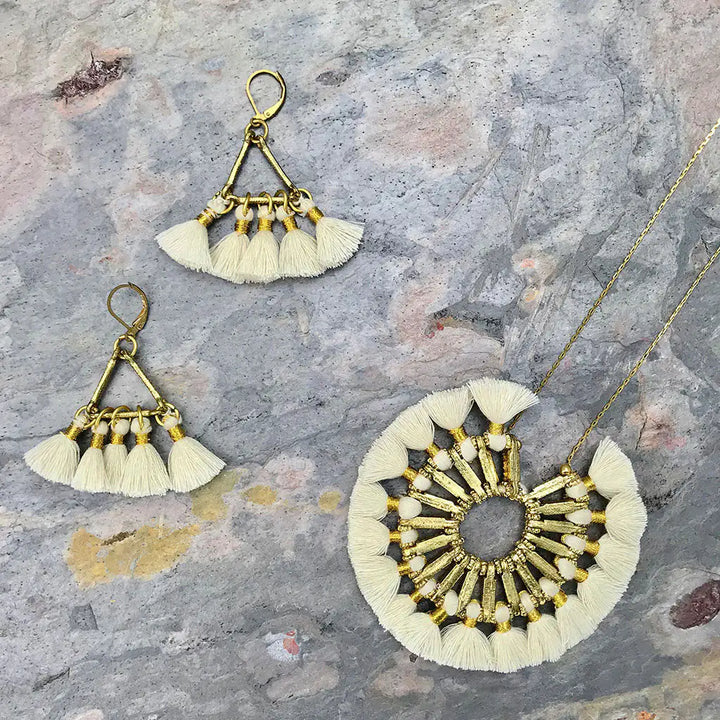 Fair Trade Lola Fan Earrings 2