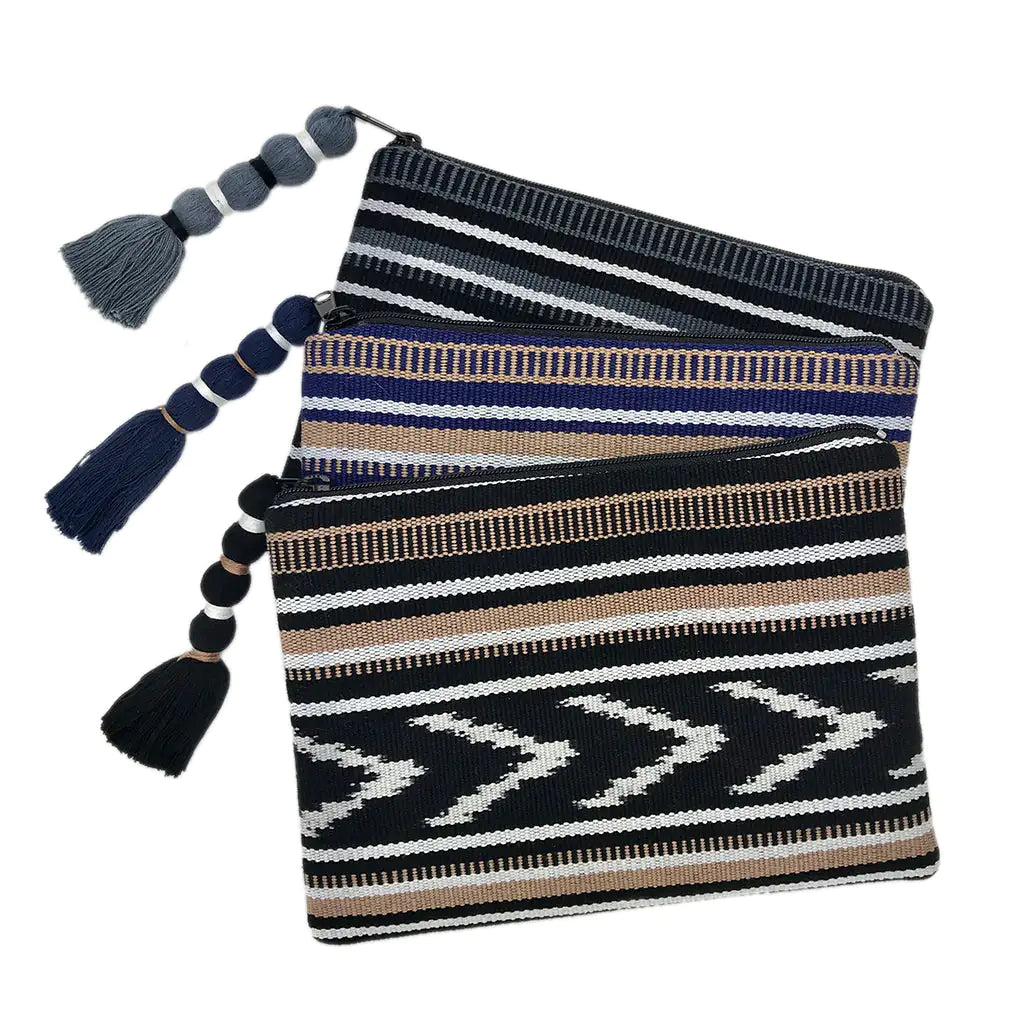 Fair Trade Ikat Backstrap Clutch 1