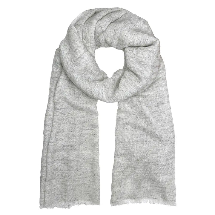 Fair Trade Eco-Friendly Marled Dot Wool Scarf 1