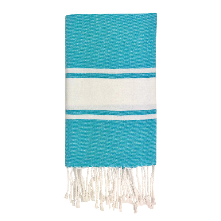 Fair Trade Essential Stripe Turkish Hand Towel 3