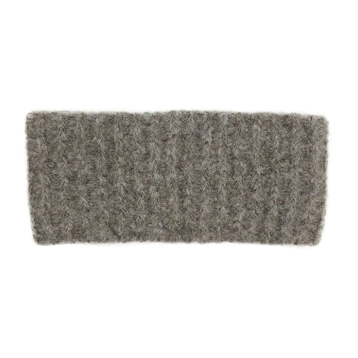 Fair Trade Autumn Ribbed Alpaca Ear Warmer 3