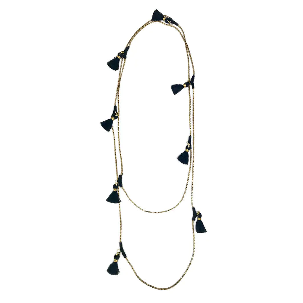 Fair Trade Ananya Tassel Necklace 9