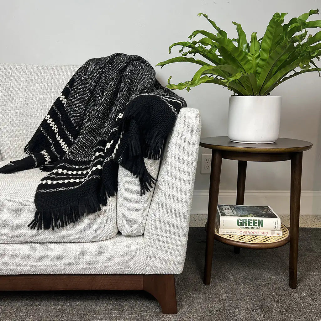 Fair Trade Eco-Friendly Chunky Cuzco Alpaca Throw 2