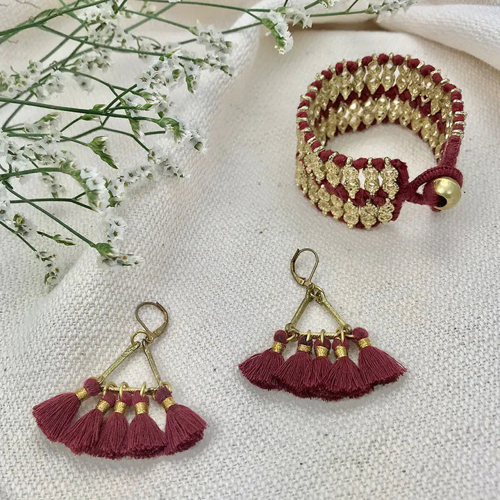 Fair Trade Lola Fan Earrings 3