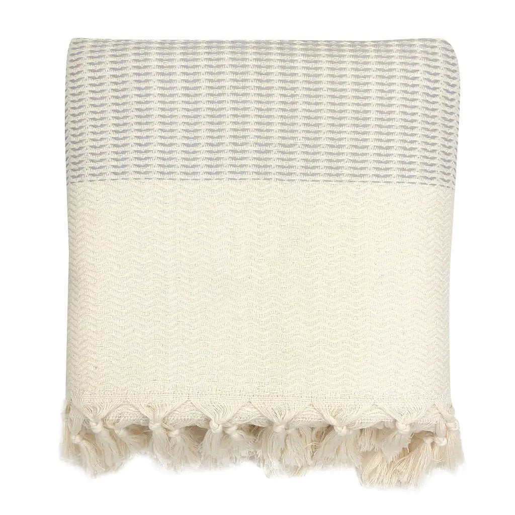 Fair Trade Plush Wavy Turkish Throw 7