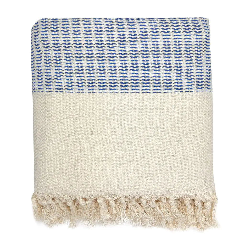 Fair Trade Plush Wavy Turkish Throw 9