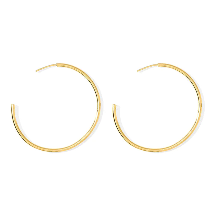 Fair Trade Classic Bombshell Hoop Earrings 6