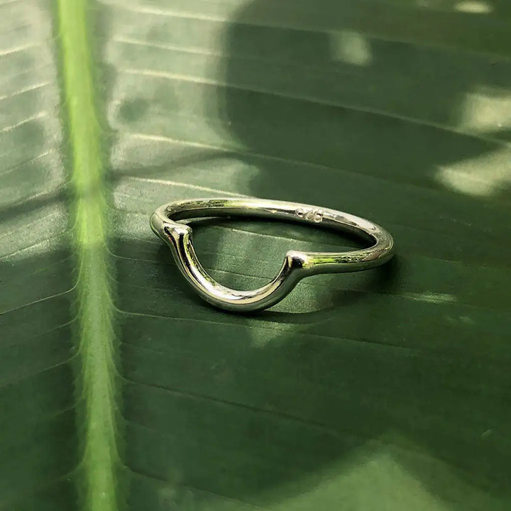 Fair Trade Half Moon Ring 2