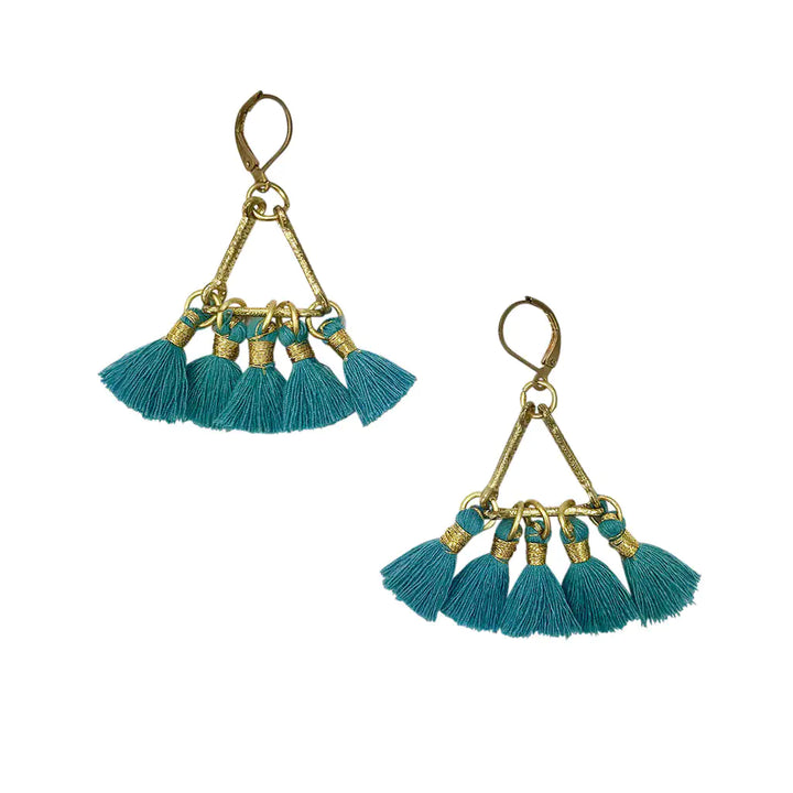 Fair Trade Lola Fan Earrings 7