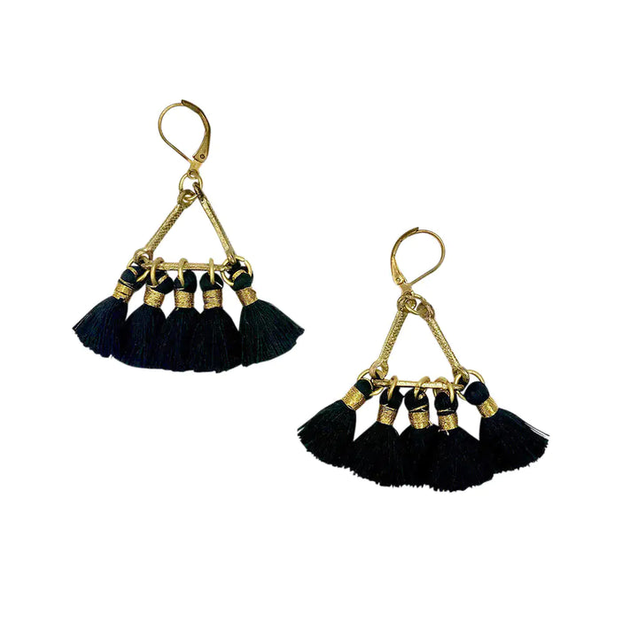 Fair Trade Lola Fan Earrings 4