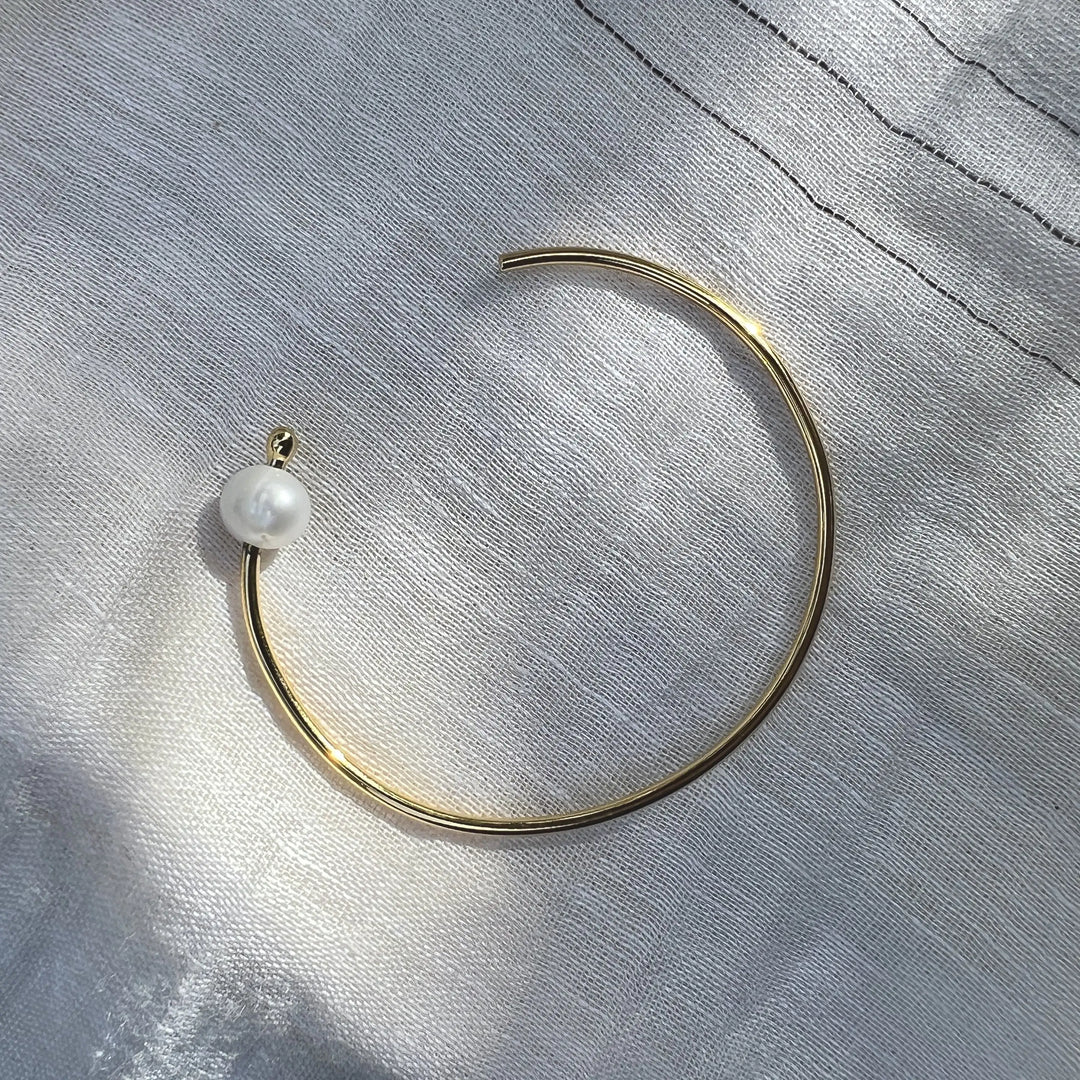 Fair Trade Freshwater Pearl Bangle 3