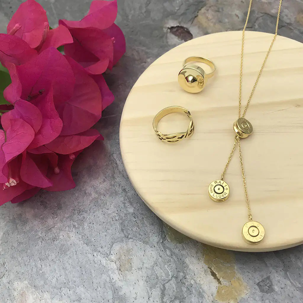 Fair Trade Cambodian Leaf Ring 4