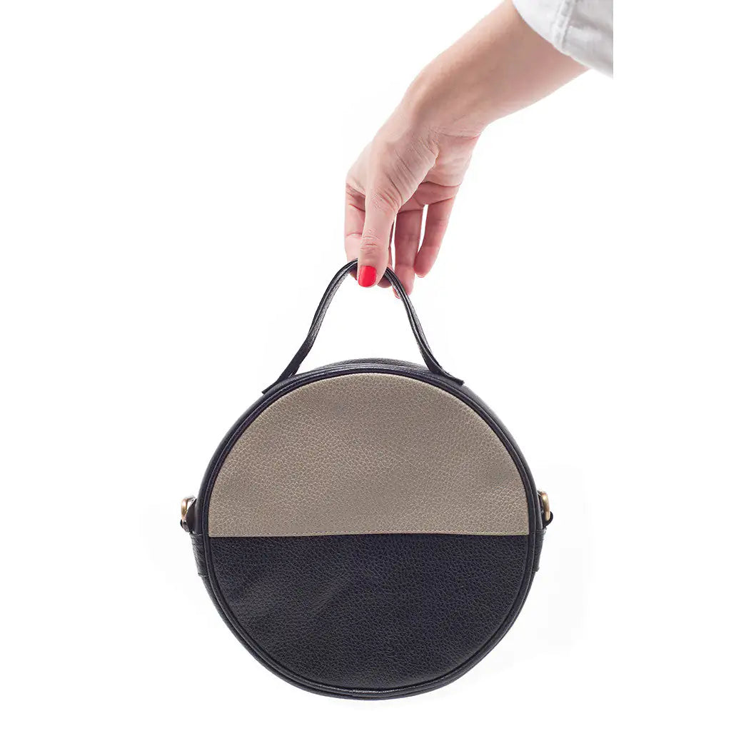 Fair Trade Black Full Moon Bag 2