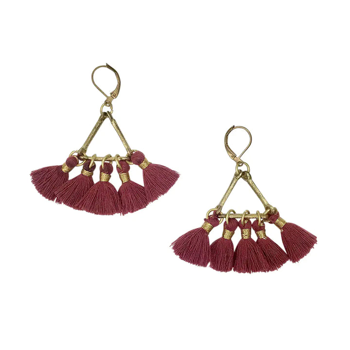 Fair Trade Lola Fan Earrings 6