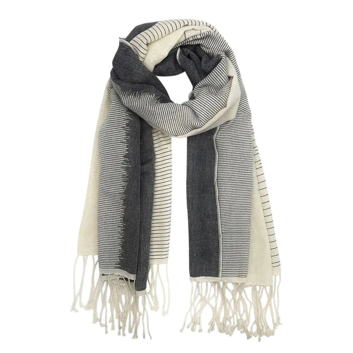 Fair Trade Eco-Friendly Striped Organic Cotton Scarf 1