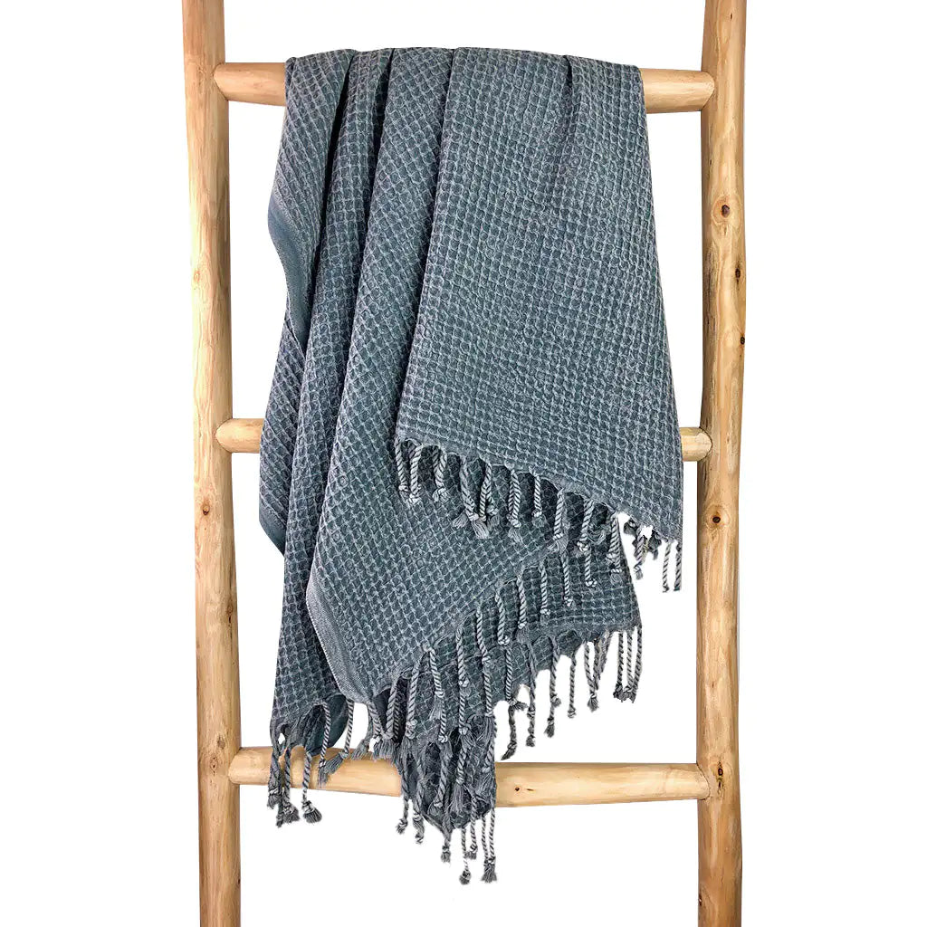 Fair Trade Waffle Weave Turkish Towel 3