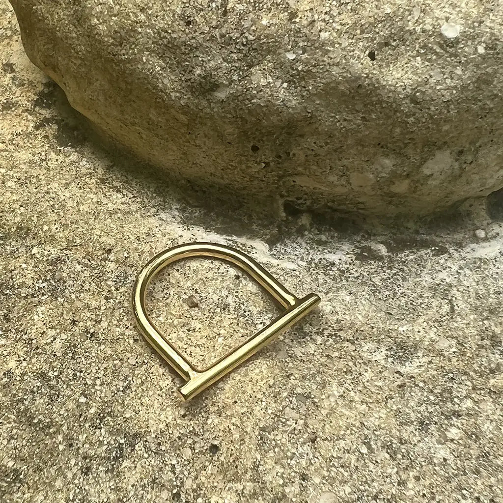 Fair Trade Minimal Bar Bombshell Ring 3