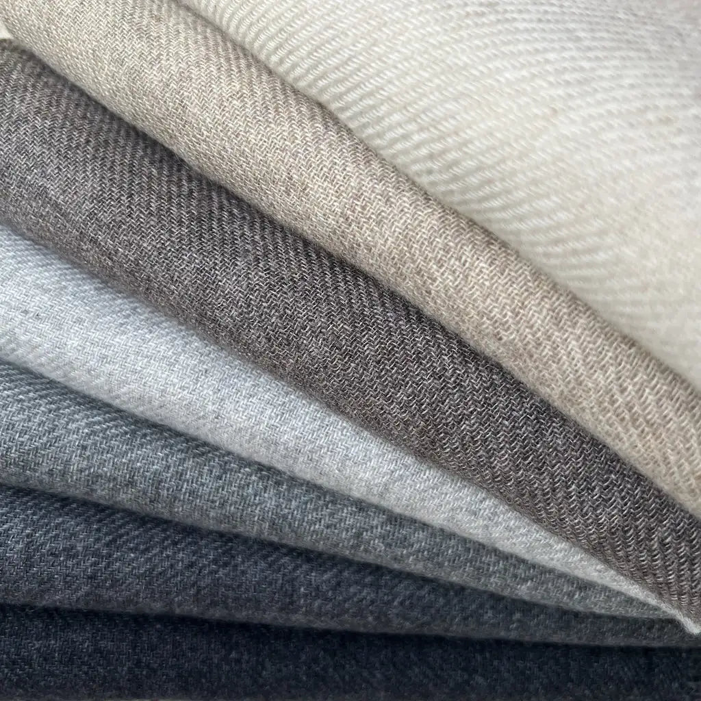 Fair Trade Champagne Handloom Cashmere Scarf 3