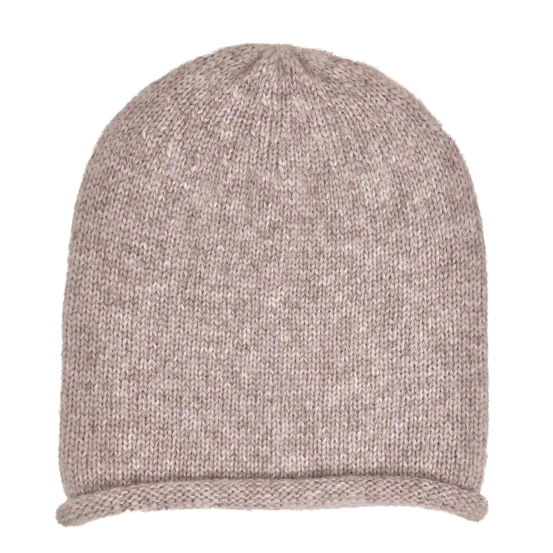 Fair Trade Blush Essential Knit Alpaca Beanie 4