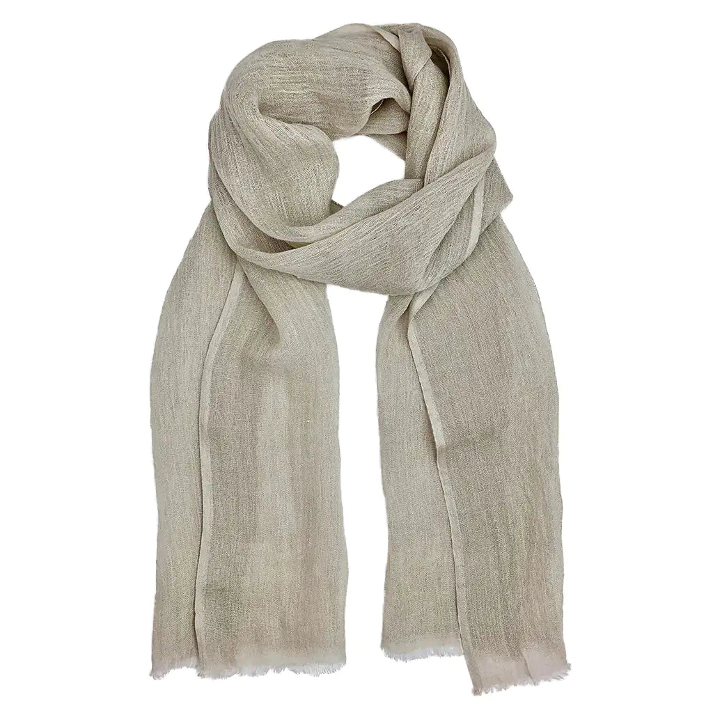 Fair Trade Eco-Friendly Gauze Linen Scarf 7