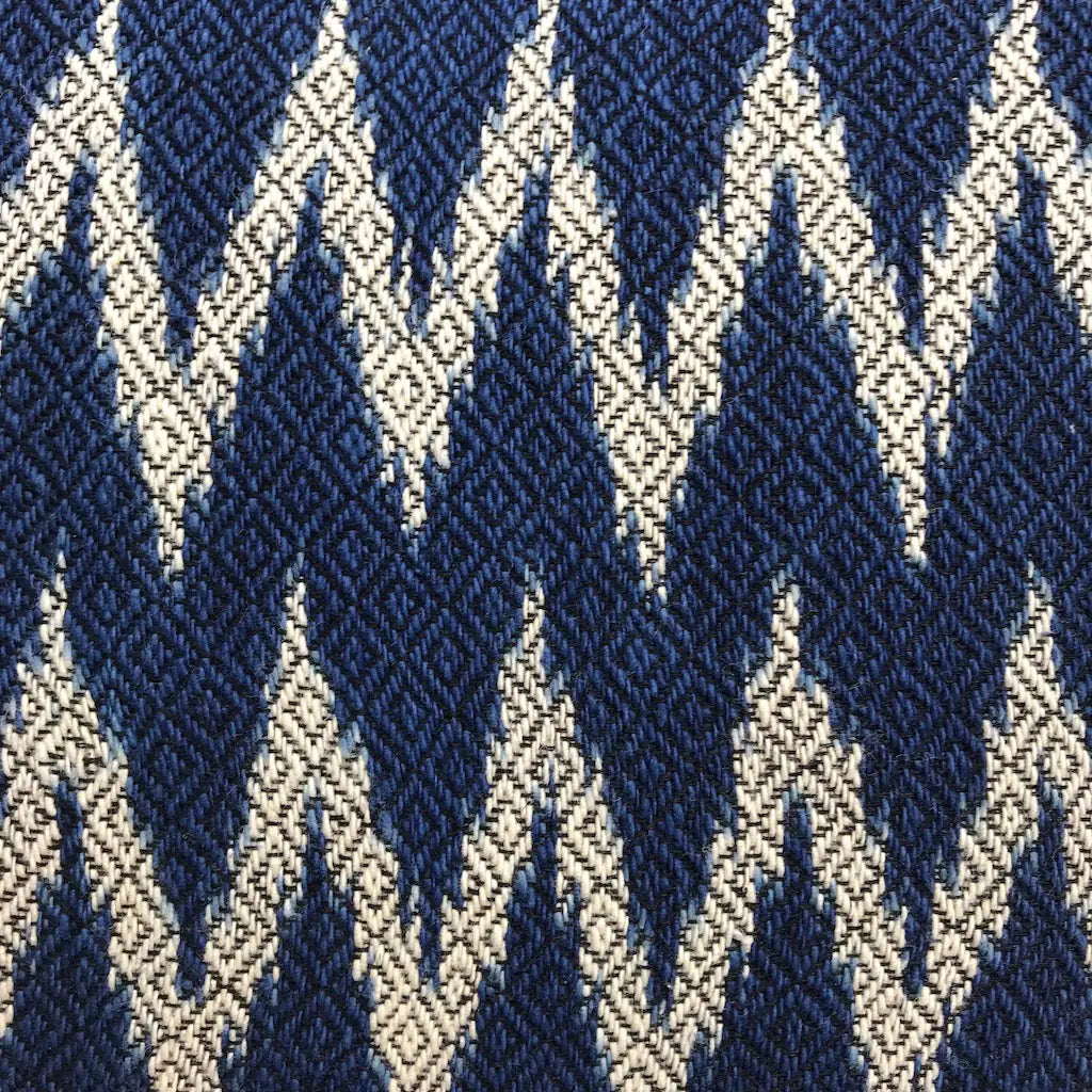 Fair Trade Eco-Friendly Indigo Chevron Pillow Cover 2