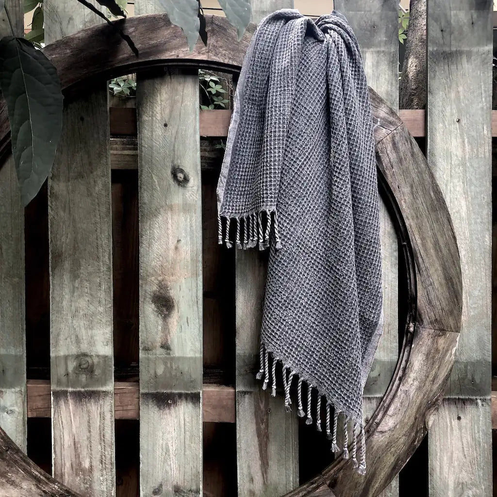 Fair Trade Waffle Weave Turkish Towel 6