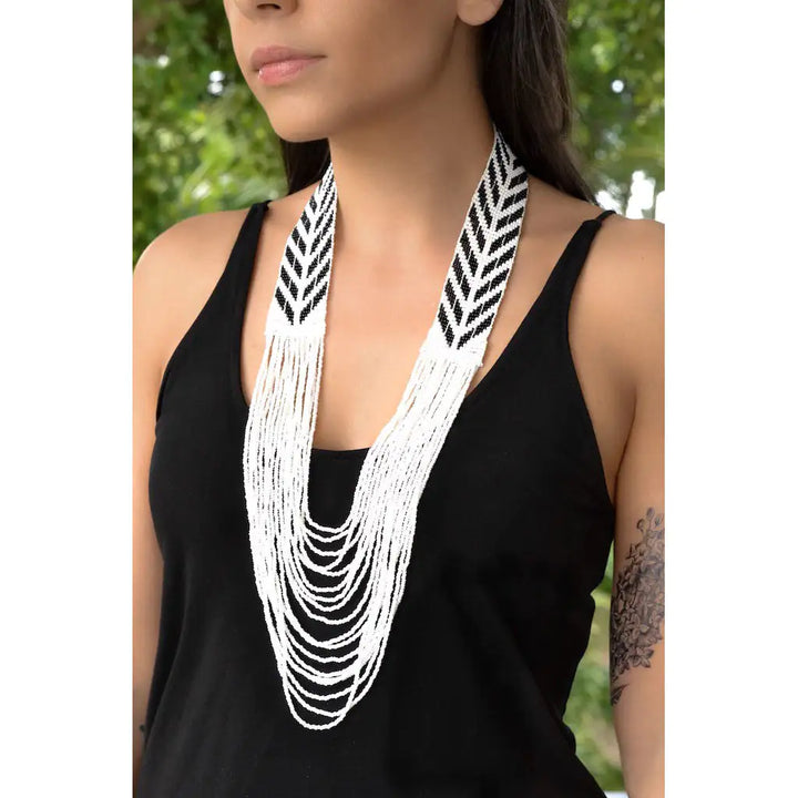 Fair Trade Warrior Chevron Necklace 2