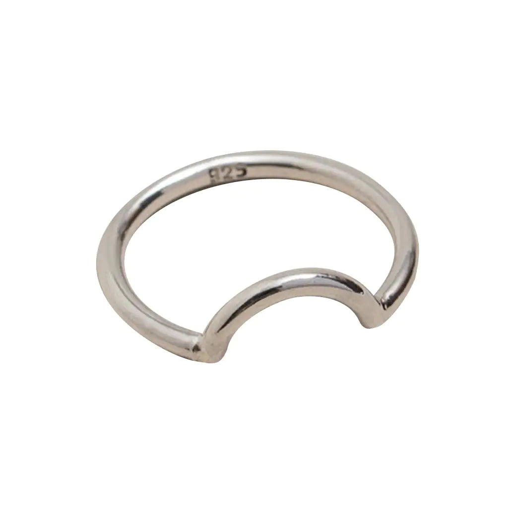 Fair Trade Half Moon Ring 1