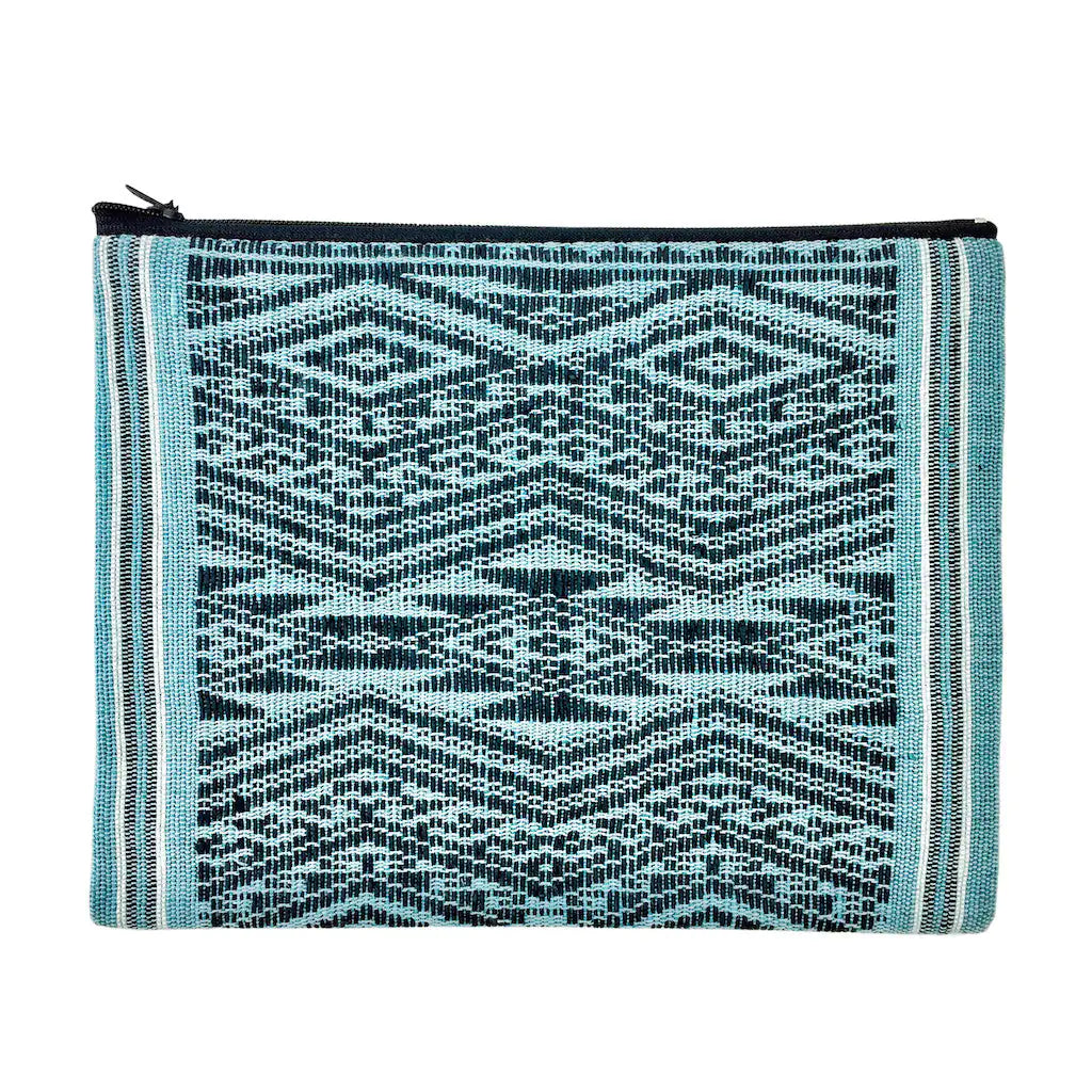 Fair Trade Ocean Tribal Clutch 1