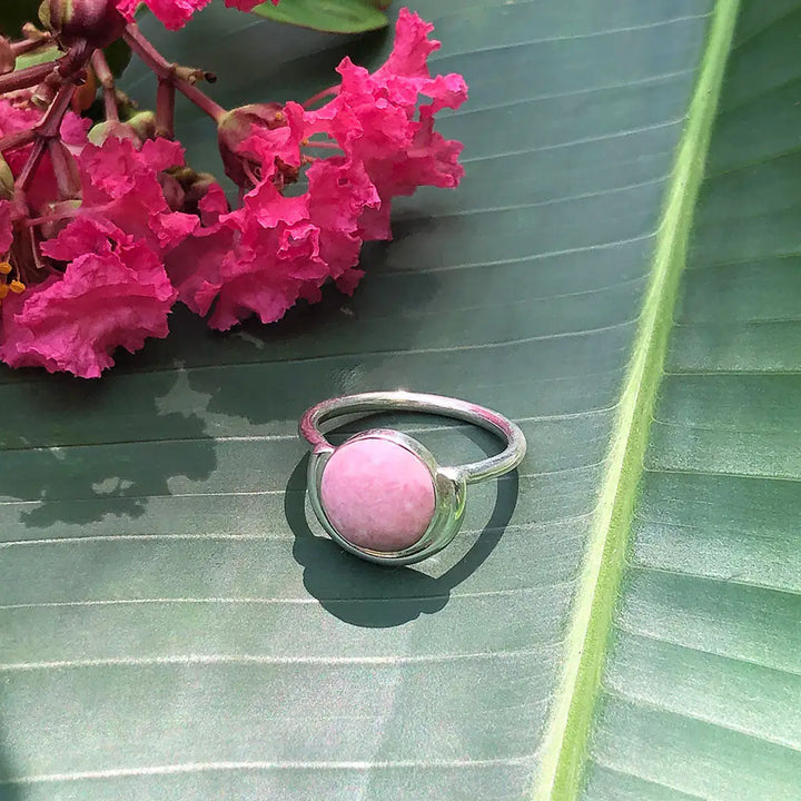 Fair Trade Pink Moon Ring 3